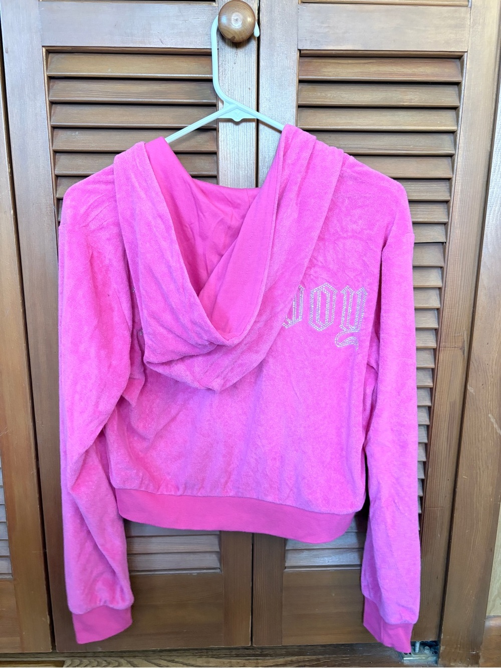 PlayBoy zip-up crop hoodie - Picture 3 of 5